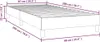 Diagram of a bed frame with dimensions indicated. Voir les images du produit