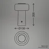 LED Tischlampe Akku LED Tischleuchte Dimmbar Kabellos Touch Produktbild-Vorschau 6