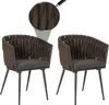 2er-Set Aluminium-Gartenstuhl HWC-N38, Outdoor Stuhl Produktbild-Vorschau 1