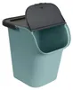 Poubelle de Tri 40L empilable avec poignée - Vert d'eau - Voir les images du produit 3