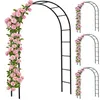 Gardebruk 4x Arco per Rampicanti 240x140x37cm Metallo Anteprima dell’immagine prodotto 1