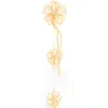Deko Party Girlande Blume 100 cm  Farbe Mandarin für Ostern Produktbild-Vorschau 2
