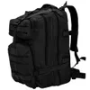 vidaXL Sac à dos style armée 50 L noir Voir les images du produit 5