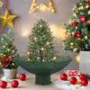 vidaXL Sapin de Noël à neige avec pied de parasol Vert 75 Voir les images du produit 2