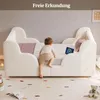 Kinderbett 90 x 200 cm mit gepolstertem Schutzgeländer, Produktbild-Vorschau 10