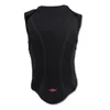 The back of a black protective vest. Produktbild-Vorschau