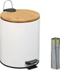 Relaxdays Kosmetický koš 5 l, automatické sklápění, Náhled obrázku produktu 1