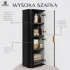 RODAN | Szafka Łazienkowa - Wisząca - 139 Cm - Czarna - Podgląd zdjęcia produktu 3