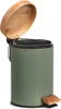 ZELLER Treteimer 3l salbeifarben, Bambus 16,8x24cm Produktbild-Vorschau 3