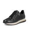Rieker Damen Echtleder Sneaker schwarz, Damen:39 EU Produktbild-Vorschau 13
