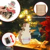 Holz Weihnachtsdekorationen LED Deko Holz Weihnachts Produktbild-Vorschau 5