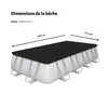 Bestway Rechteckiges Power Steel-Schwimmbecken – 549 x 274 Produktbild-Vorschau 6
