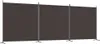 A three-panel room divider standing on a white background. Náhľad obrázku produktu