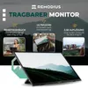 Remodius Portabler Monitor 13 Zoll – Tragbarer Produktbild-Vorschau 3