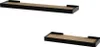 Wandregal Vicco Erni Schwarz/Eiche 60 x 3 cm 2er-Set, Model Produktbild-Vorschau 1