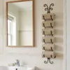 DanDiBo Porte-serviettes salle de bain mural 568 Étagère à Voir les images du produit 8