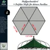 freigarten.de Ersatzdach für Pavillon Modena 6-eck 320cm Produktbild-Vorschau 2
