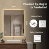 Specchio da bagno a LED 90x70 cm senza cornice con Anteprima dell’immagine prodotto 14