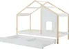 Häuschenbett 90 x 190 cm – Mit Schublade – Kiefer & MDF – Produktbild-Vorschau 3