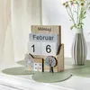 Tischkalender "Home", MDF, Holz Maße: 11 x 6 x 14 cm Produktbild-Vorschau 2