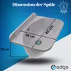 ADGO® Lavabo per lavanderia Lavabo da garage Lavabo grande Anteprima dell’immagine prodotto 3