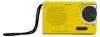 A yellow emergency radio with a black strap is shown against a white background. Produktbild-Vorschau