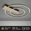 Briloner NICO DUO LED Deckenleuchte rund 55cm dimmbar 25W Produktbild-Vorschau 1
