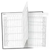 Taschenkalender Saturn Leporello PVC burgund 2027 Produktbild-Vorschau 2