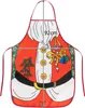Kuchárska zástera Vianočná zástera s motívom Otca Vianoc Náhľad obrázku produktu 2