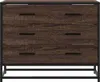 vidaXL Schubladenschrank Braun Eichen-Optik 70x41x56 cm Produktbild-Vorschau 4