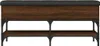 Schuhbank Braun Eichen-Optik 102x32x45 cm Holzwerkstoff Produktbild-Vorschau 6