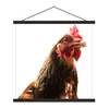 MuchoWow® Textilposter Hahn - Bauernhoftiere - Federn 90x90 Produktbild-Vorschau 1