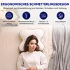 Sleep Comfy Butterfly Visco Kopfkissen 55x46x13 cm – Memory Produktbild-Vorschau 8