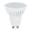 A white LED light bulb with a GU10 base is shown against a white background. Produktbild-Vorschau