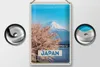 Blechschild Reise 20x30cm Japan Asien Schnee Winter Gebirge Produktbild-Vorschau 2