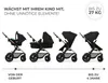 Kinderkraft MOOV 2 Trio passeggino 4 in 1 con seggiolino Anteprima dell’immagine prodotto 4