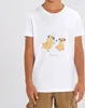 Mr. & Mrs. Panda Kleinkinder T-Shirt Mops Verliebt 3-4 Produktbild-Vorschau 3
