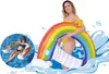 Nadmuchiwany leżak wodny "Rainbow" 107x95x23 cm - Kolorowy Podgląd zdjęcia produktu 2