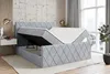 ALTDECOR Boxspringbett mit Fußteil, H3 Matratze und Topper Produktbild-Vorschau 3