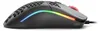 A side view of a black gaming mouse with RGB lighting. Produktbild-Vorschau