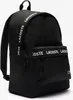 A black Lacoste backpack is shown against a white background. Anteprima dell’immagine prodotto