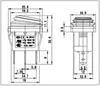 Wasserdichte IP65 Wippschalter 250V 6A AC/DC, KCD1  19 x 13 Produktbild-Vorschau 7