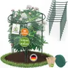 TTL GARDEN Strauchstützen 10er Set 35x40cm + Klettband + Produktbild-Vorschau 1