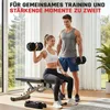 Yaheetech 2er Set verstellbare Kurzhantel 2,5–24 kg, Produktbild-Vorschau 3