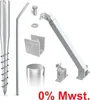 MAXERIO® 80 cm 4er Set PV-Set Schraubfundamente inkl. Produktbild-Vorschau 7