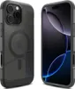 A product shot of an iPhone case with a phone inside, shown from the back and side. Produktbild-Vorschau