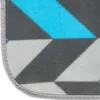 A close-up view of a blanket with a geometric pattern. Náhľad obrázku produktu