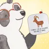 Mr. & Mrs. Panda Tassenuntersetzer Steinbock Entschlossen - Produktbild-Vorschau 2