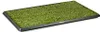A rectangular pet toilet with artificial grass on a white background. Produktbild-Vorschau