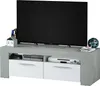 Porta TV AMBIT a 2 ante - Stile moderno - Grigio e bianco - Anteprima dell’immagine prodotto 5
